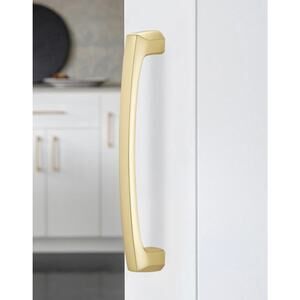 BUKOBYHE Gold Cabinet Hardware Pulls 10-Pack 5” 128mm Drawer Handles